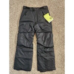 ALL IN MOTION Kids Black Snow Waterproof Ski Pants Size M (8/10) *NWT*